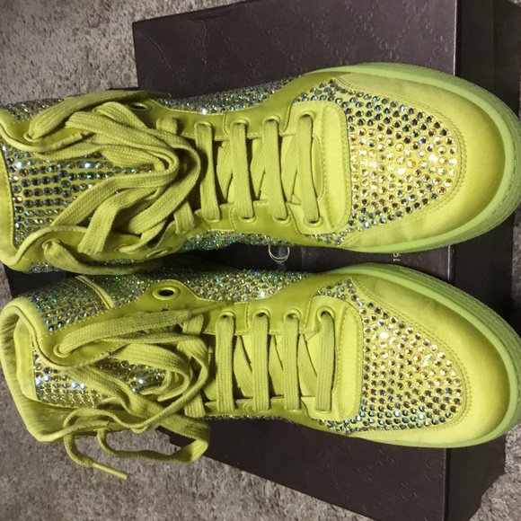 GUCCI Shoes - Acid Lime GUCCI sneakers size 40.5/10.5